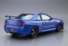 Aoshima 05159 NISSAN BNR34 SKYLINE GT-R V-specII 02 1/24